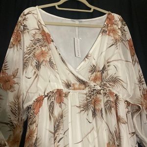 Baltic Born Kia Kimona Maxi - Sunset Floral